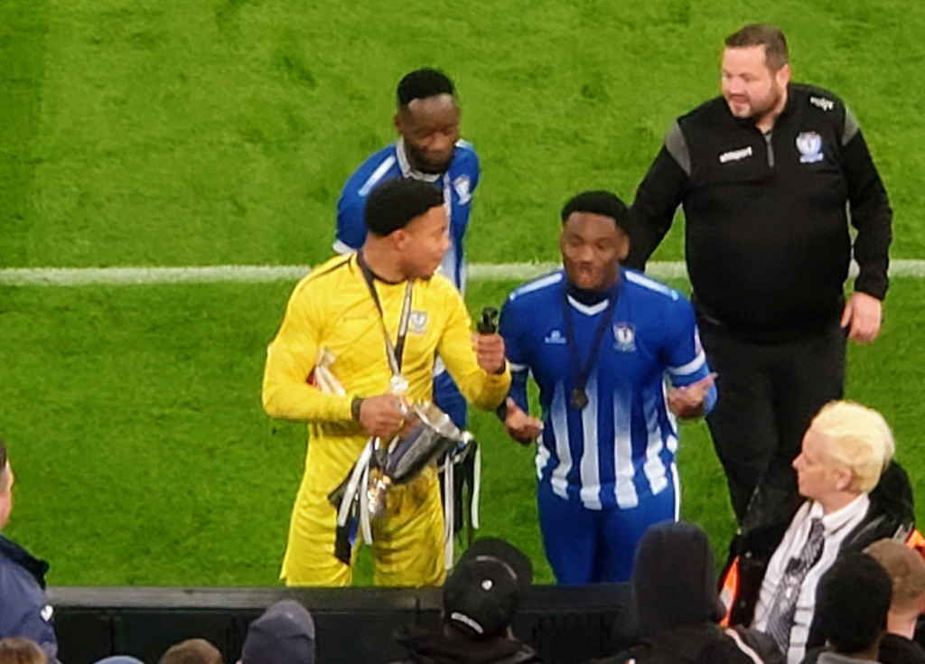 Mauro with the cup